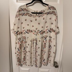 Floral Print Blouse